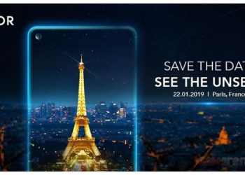 Honor View 20 สมาร์ทโฟนรุ่นแรกของค่าย ที่จะฝังกล้องเซลฟี่ไว้บนจอแสดงผล พร้อมเปิดตัว 22 มกราคม 2019