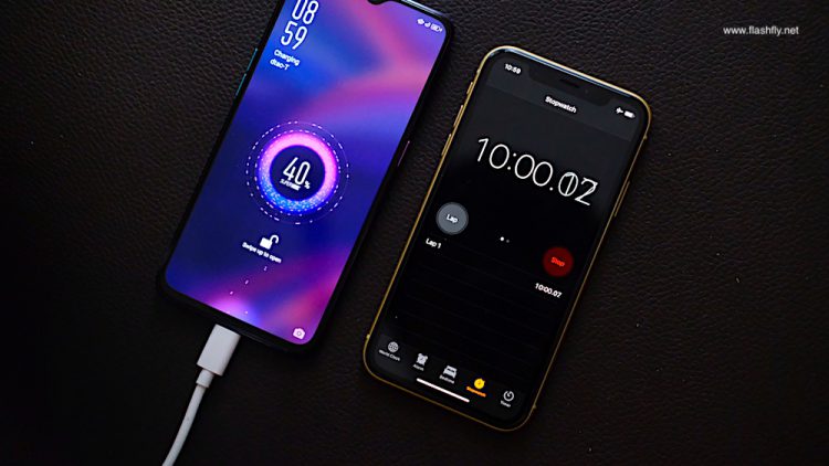 ชีวิตดีขึ้นเยอะ!! พก OPPO R17 Pro ไปเที่ยวทั้งวันชาร์จแบตแค่ 10 นาทีได้ถึง 40% ด้วย SuperVOOC Flash Charge ที่เร็วที่สุดในโลก