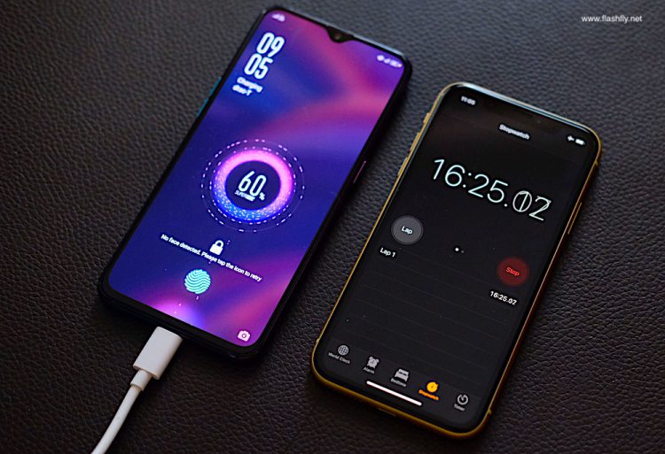 ชีวิตดีขึ้นเยอะ!! พก OPPO R17 Pro ไปเที่ยวทั้งวันชาร์จแบตแค่ 10 นาทีได้ถึง 40% ด้วย SuperVOOC Flash Charge ที่เร็วที่สุดในโลก