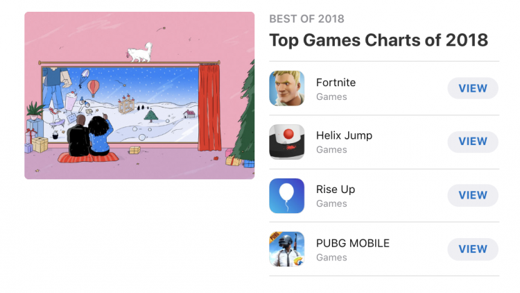 Apple ประกาศรายชื่อ แอพ เกม เพลง ภาพยนตร์ ยอดนิยมของปี 2018