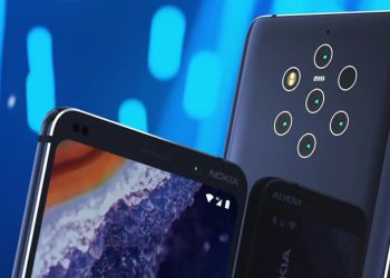 Nokia 9 PureView ถูกปล่อยภาพเรนเดอร์ออกมาอีกแล้ว เผยกล้องหลัง 5 ตัว สแกนนิ้วบนจอแสดงผล