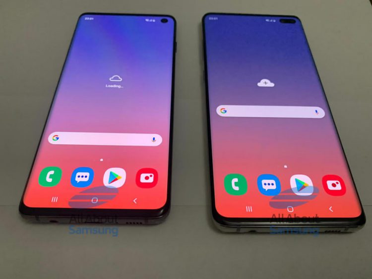 ภาพหลุดเครื่องจริง Samsung Galaxy S10 และ Galaxy S10+ ใช้จอแสดงผล Infinity-O กล้องหลัง 3 ตัว