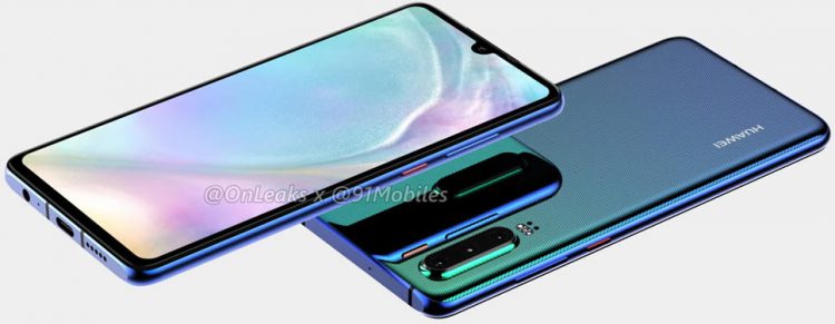 Huawei P30 ถูกปล่อยภาพเรนเดอร์ออกมาแล้ว เผยให้เห็นการออกแบบครบทุกมุม 360 องศา