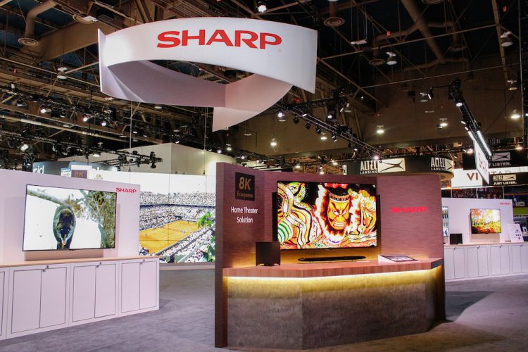 Sharp บุกตลาดด้วยไลน์ผลิตภัณฑ์จอภาพ 8K และ AIoT ในงาน CES 2019