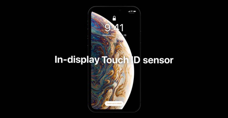 อีกหนึ่งคอนเซ็ปต์ของ iPhone 11 หรือ iPhone XI นำ Touch ID กลับมา แต่ฝังบนจอ