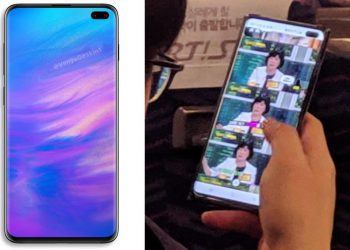 Samsung Galaxy S10+ ตัวเป็นๆ ถูกจับภาพได้ว่ามีคนกำลังใช้งานระหว่างเดินในเกาหลีใต้