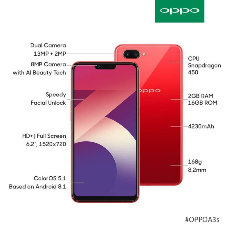 รับเครื่อง OPPO A3s ไปใช้แบบฟรีๆ พร้อมเน็ต+โทร ไม่อั้นทั้งปี กับ “ออปโป้ ซุปเปอร์ฟรี” เพียง 4,299 บาท