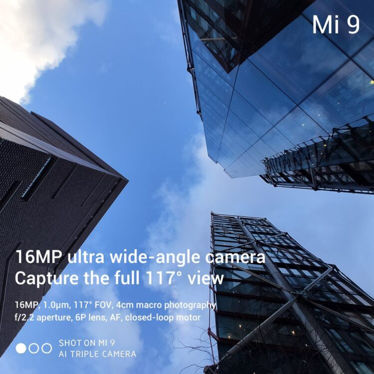 Lei Jun เผยสเปกกล้อง Xiaomi Mi 9 ออกมาแล้ว มากับกล้องหลัง 3 ตัว พร้อมเลนส์ Super Wide Angle