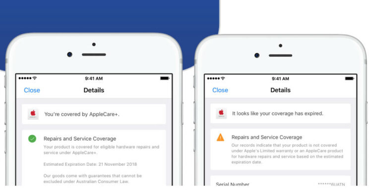4 ขั้นตอนง่ายๆ ตรวจสอบการรับประกัน iPhone, iPad เครื่อง Mac ว่าหมดอายุวันไหน ด้วยแอพ Apple Support