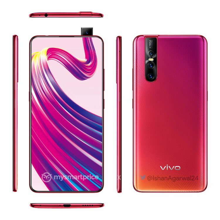 Vivo V15 Pro ถูกปล่อยภาพเรนเดอร์ทางการออกมาแล้ว ก่อนเปิดตัว 20 กุมภาพันธ์นี้