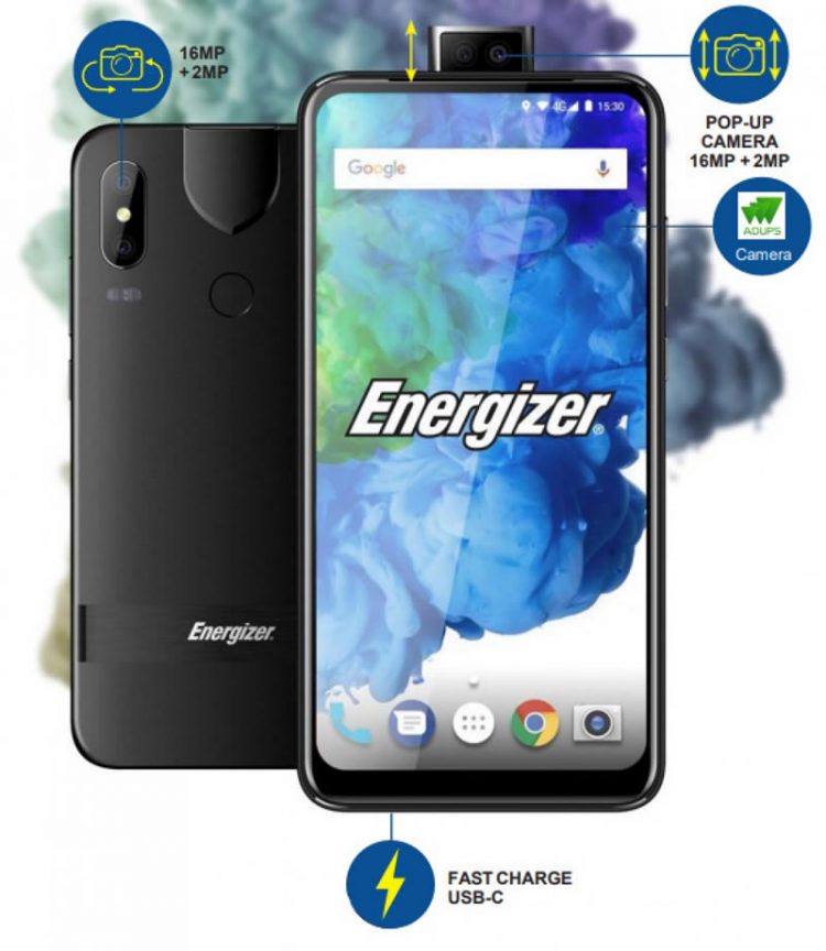 Energizer เปิดตัวสมาร์ทโฟน ที่ใช้กล้องเซลฟี่แบบ Pop-up พร้อมกัน 2 รุ่น Ultimate U620S Pop และ U630S Pop
