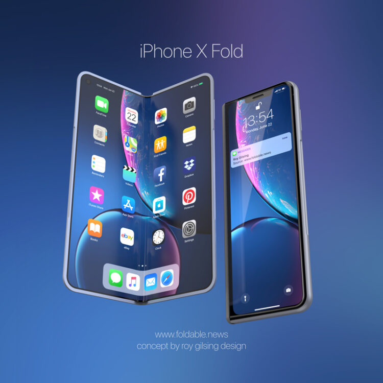 ชมคอนเซ็ปต์ iPhone X Fold มากับจอพับได้ คู่แข่ง Galaxy Fold (ชมคลิป!!)