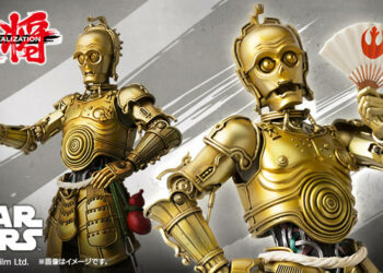 โมเดล C-3PO โฉมใหม่ สวมชุดเกราะเป็นนักรบซามูไร วางขายในญี่ปุ่น ราคาราว 2,720 บาท