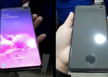 หลุด!! เครื่องจริงของ Samsung Galaxy S10+ ชี้ให้เห็นถึงปัญหาการติด Screen Protector