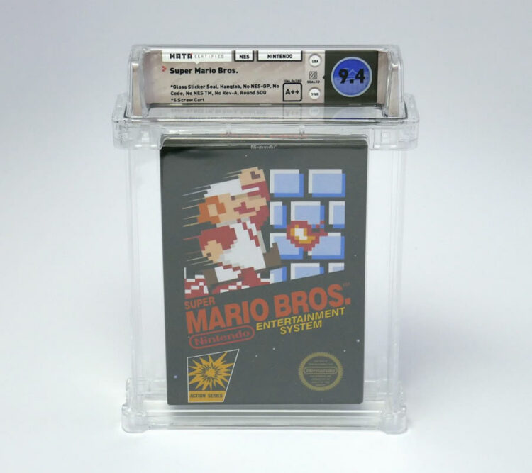 สุดฮือฮา!! ตลับเกม Super Mario Bros. ถูกขายไปในราคากว่า 3.1 ล้านบาทแพงที่สุดในประวัติศาสตร์