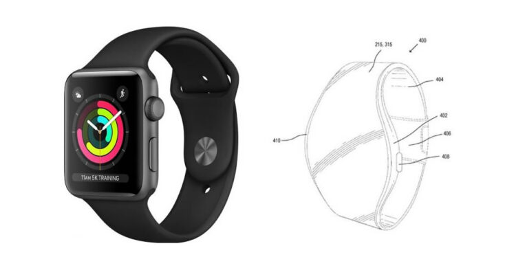 Apple มีแนวคิดใช้จอแสดงผลที่มีความยืดหยุ่นสูงกับ Apple Watch ในอนาคต จอภาพครอบคลุมไปถึงสายนาฬิกา