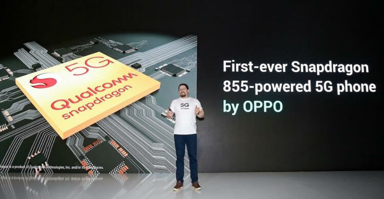 OPPO เปิดตัวสมาร์ทโฟน 5G รุ่นแรก มาพร้อมชิปเซ็ต Sanapdragon 855 อย่างเป็นทางการ