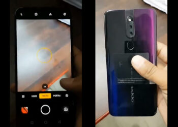 หลุดเครื่องจริง OPPO F11 Pro  เผยให้เห็นฟีเจอร์กล้อง และดีไซน์ด้านหลังไล่เฉดสี