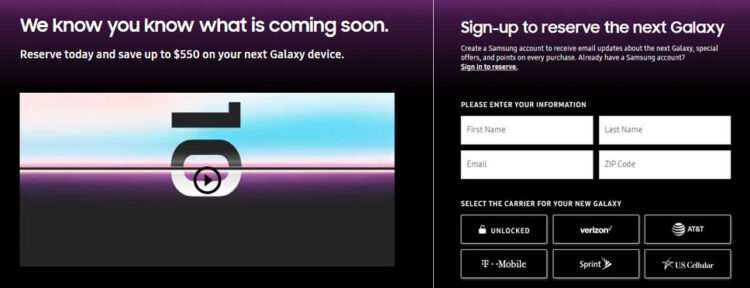 Samsung มอบส่วนลดราว 17,230 บาท เมื่อนำ iPhone มาแลกซื้อ Galaxy S10