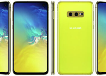 เผยโฉม Samsung Galaxy S10e สีเหลือง Canary Yellow จากภาพเรนเดอร์ความละเอียดสูง ไม่มีลายน้ำบัง