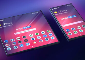 ชมภาพเรนเดอร์ Samsung Galaxy F สมาร์ทโฟนพับได้ ที่อยู่ในวีดีโอทีเซอร์ของ Samsung