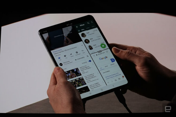 ล้ำโลก!! Samsung เปิดตัวสมาร์ทโฟนพับได้ Galaxy Fold อย่างเป็นทางการ จอ 4.6 นิ้วกางออกมาเป็น 7.3 นิ้ว ใช้ชิป Snapdragon 855 แรม 12GB วางขาย 26 เมษายนนี้ราคาราว 61,500 บาท