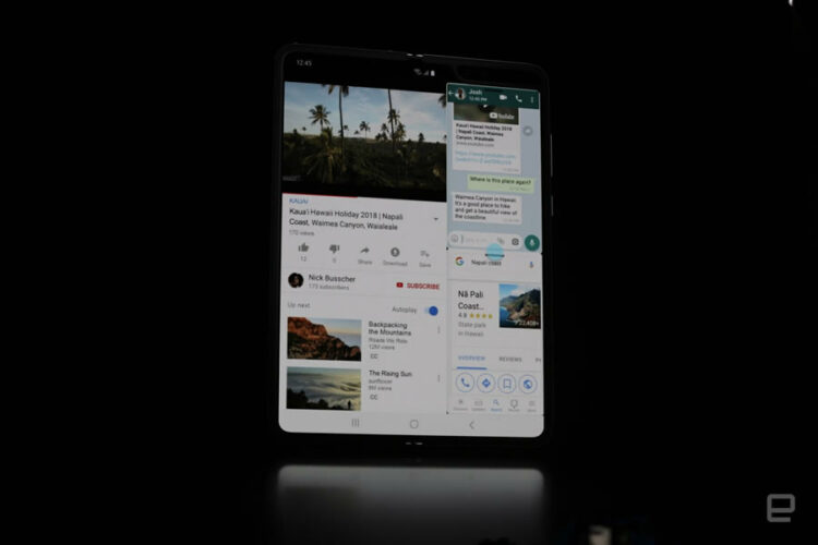 ล้ำโลก!! Samsung เปิดตัวสมาร์ทโฟนพับได้ Galaxy Fold อย่างเป็นทางการ จอ 4.6 นิ้วกางออกมาเป็น 7.3 นิ้ว ใช้ชิป Snapdragon 855 แรม 12GB วางขาย 26 เมษายนนี้ราคาราว 61,500 บาท