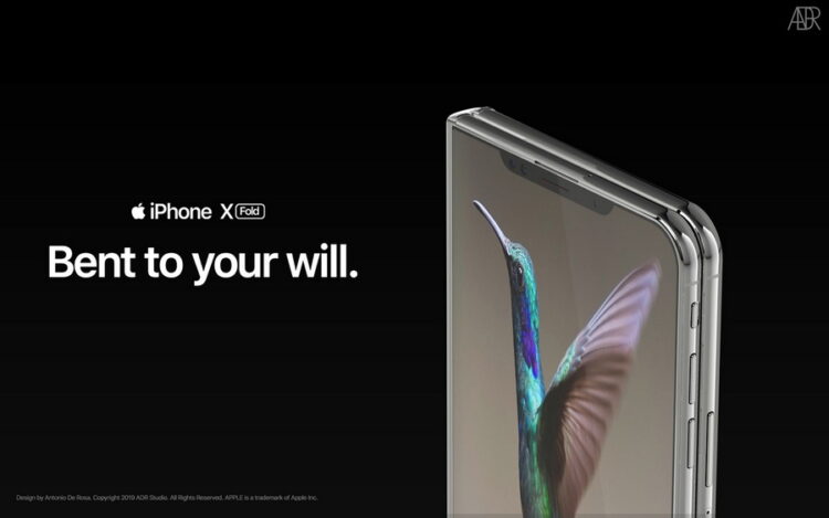 iPhone X Fold คอนเซ็ปต์ล่าสุดของ iPhone พับได้ มากับจอ Super Retina ขนาด 8.3 นิ้ว