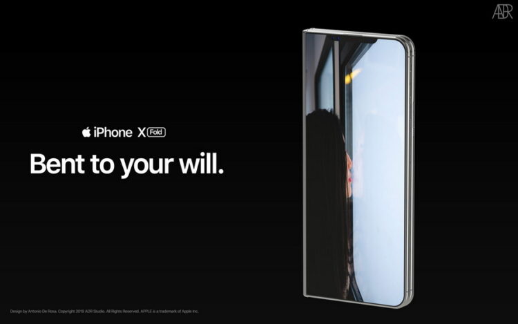 iPhone X Fold คอนเซ็ปต์ล่าสุดของ iPhone พับได้ มากับจอ Super Retina ขนาด 8.3 นิ้ว