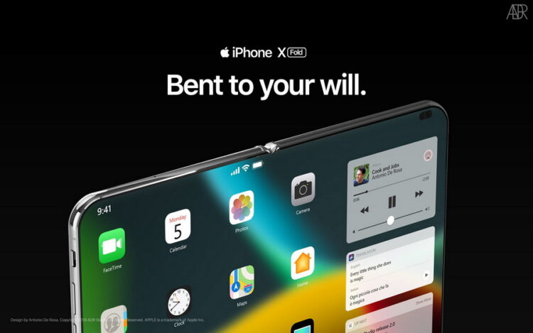 iPhone X Fold คอนเซ็ปต์ล่าสุดของ iPhone พับได้ มากับจอ Super Retina ขนาด 8.3 นิ้ว
