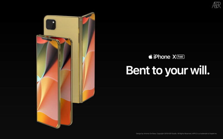 iPhone X Fold คอนเซ็ปต์ล่าสุดของ iPhone พับได้ มากับจอ Super Retina ขนาด 8.3 นิ้ว