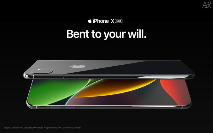 iPhone X Fold คอนเซ็ปต์ล่าสุดของ iPhone พับได้ มากับจอ Super Retina ขนาด 8.3 นิ้ว
