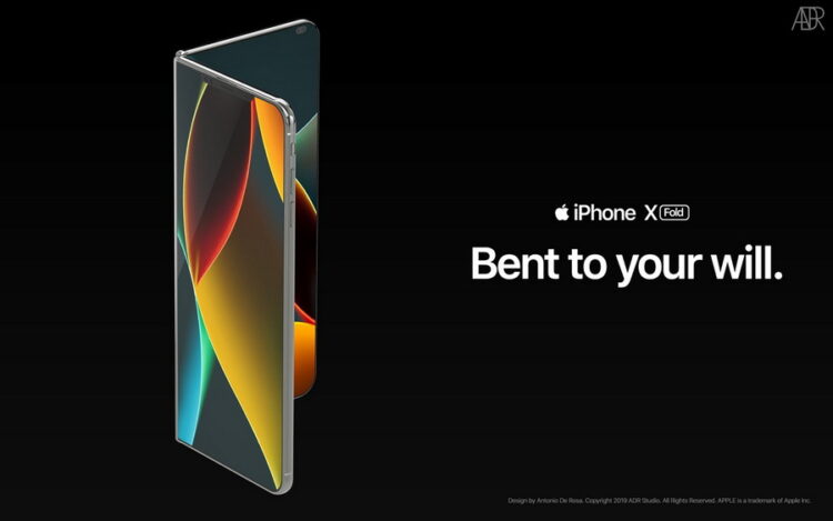 iPhone X Fold คอนเซ็ปต์ล่าสุดของ iPhone พับได้ มากับจอ Super Retina ขนาด 8.3 นิ้ว