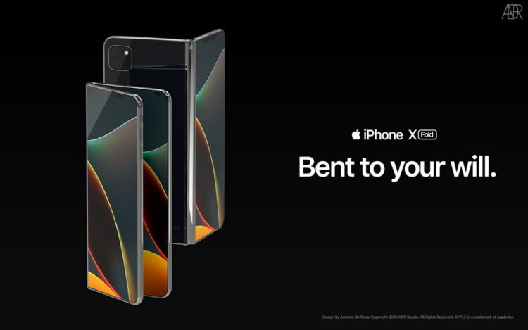 iPhone X Fold คอนเซ็ปต์ล่าสุดของ iPhone พับได้ มากับจอ Super Retina ขนาด 8.3 นิ้ว