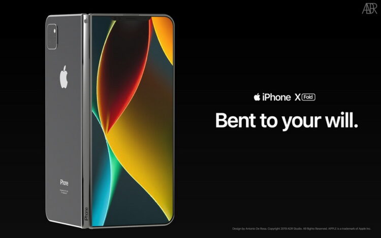iPhone X Fold คอนเซ็ปต์ล่าสุดของ iPhone พับได้ มากับจอ Super Retina ขนาด 8.3 นิ้ว