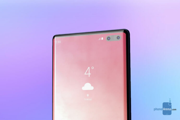 ยลโฉม Samsung Galaxy Note 10 จากภาพเรนเดอร์ คาดว่าจะมาพร้อมกล้อง 4 ตัว แบบ Galaxy S10 5G
