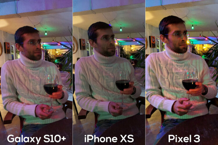 เปรียบเทียบภาพถ่ายจากกล้อง Galaxy S10+ vs Pixel 3 vs iPhone XS ในเวลากลางคืน