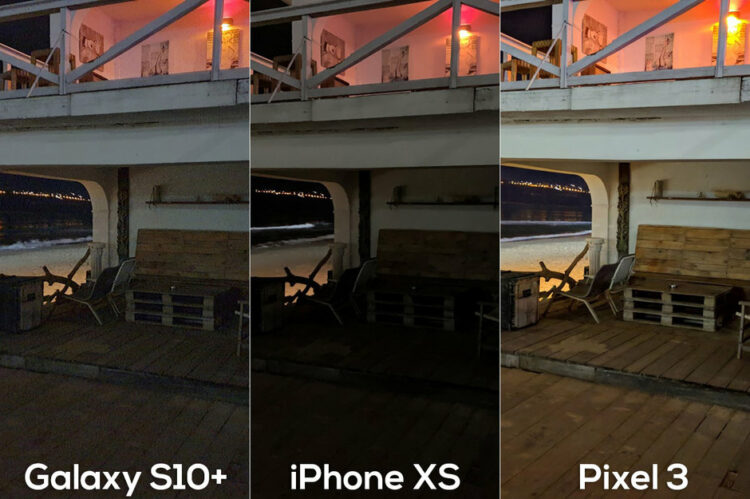 เปรียบเทียบภาพถ่ายจากกล้อง Galaxy S10+ vs Pixel 3 vs iPhone XS ในเวลากลางคืน