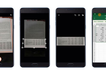 Microsoft Excel บน Android สามารถถ่ายภาพบนกระดาษ แล้วมาสร้างตารางใส่ในไฟล์ได้แล้ว