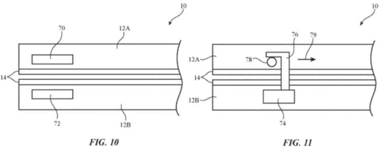 Apple จดสิทธิบัตร iPhone พับได้ ปรับความสว่างหน้าจอตามอุณหภูมิ จอส่วนที่พับจะราบเรียบไม่เป็นรอย