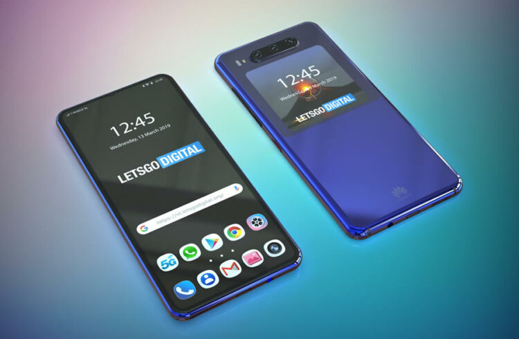 เผยคอนเซ็ปต์ Huawei Mate 30 สร้างขึ้นตามสิทธิบัตร มาพร้อมจอแสดงผลที่สอง และเลนส์ซูมแบบ P30