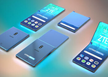 ZTE จดสิทธิบัตรสมาร์ทโฟนพับได้ แบบปิดไม่มิด ซึ่งมีเหตุผลที่น่าสนใจ