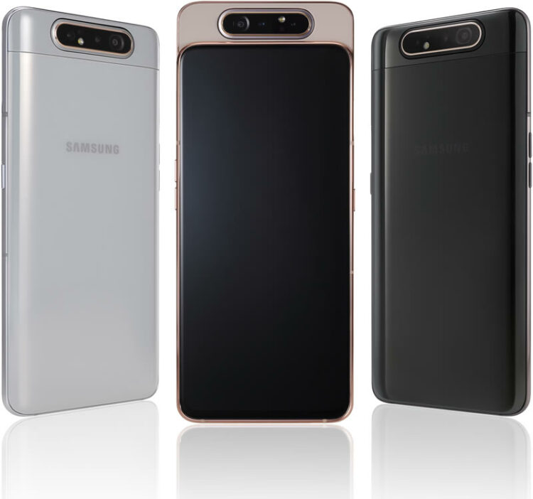 Samsung Galaxy A80 เปิดตัวทางการ มาพร้อมกล้องป๊อปอัพและหมุนได้ 48MP ราคาราว 23,225 บาท