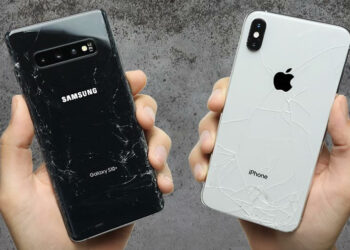 Samsung Galaxy S10+ ที่ใช้กระจก Gorilla Glass 6 แพ้ iPhone XS Max ในการทดสอบ Drop Test