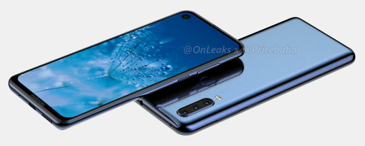 เผยภาพเรนเดอร์ Moto G8 หรือ Motorola P40 Power หรือ P40 Note มาพร้อมกล้องหลัง 3 ตัว เจาะรูบนจอแสดงผล