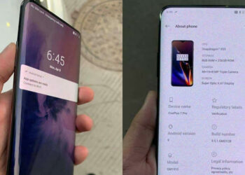 ภาพหลุด OnePlus 7 Pro ใช้จอแสดงผล OLED แบบขอบโค้ง ไร้กรอบ ไร้รอยบาก มาพร้อม OnePlus 7 และ OnePlus 7 Pro 5G