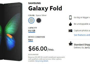 Samsung Galaxy Fold เปิดรับจองแล้วในสหรัฐอเมริกา ผ่านผู้ให้บริการฯ AT&T ราคาราว 63,050 บาท