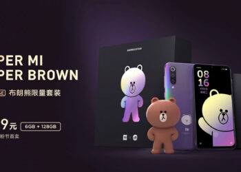 Xiaomi ร่วมกับ LINE Friends เปิดตัวสมาร์ทโฟน Mi 9 SE Brown Bear Limited Edition