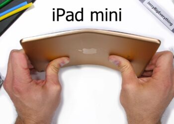 ทนทานเหลือเชื่อ!! iPad mini 5 ถูกทดสอบความทนทาน ดัดให้โค้งงอด้วยมือเปล่า แต่ยังรอดมาได้