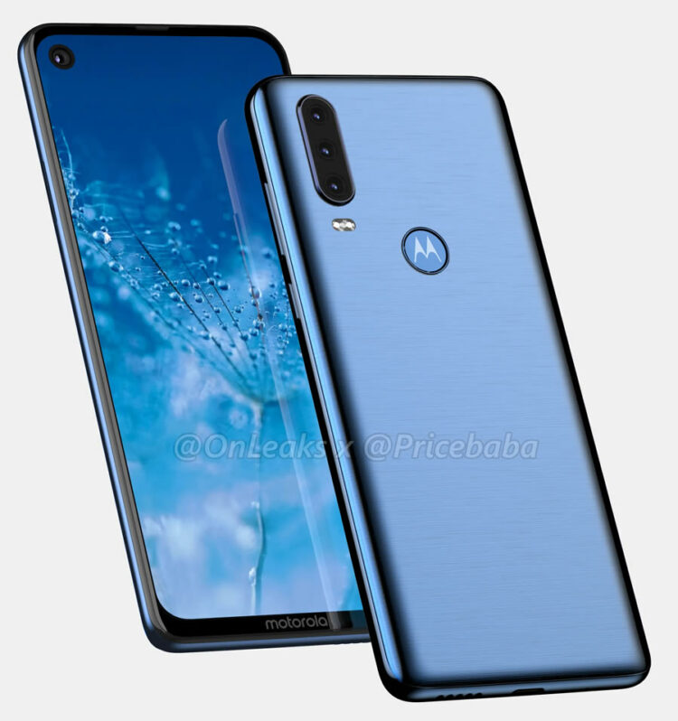 เผยภาพเรนเดอร์ Moto G8 หรือ Motorola P40 Power หรือ P40 Note มาพร้อมกล้องหลัง 3 ตัว เจาะรูบนจอแสดงผล